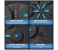 Music Boxing Machine, Boxing Machine Wall Mounted Musical, Electronic Smart Focus Agility Training Digital Boxing Wall Target Punching Equipment Pad Bag for Home Workout Gym 2 in UAE