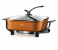 RAF Multi-functional Electric Knob Control 1200W 5L Non-stick coating Electric Hot Pot Cooking 4 in KSA