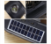 DGOO Equipped With A Radio Of Receiving FM Channels,solar Powered Household Small Fan,wireless Bluetooth Small Audio System,car Mounted Mobile Portab 2 in KSA