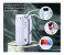 Portable Multifunction 5000mah Power Bank With Type-C Lightning Cables Wireless Magnetic Charger For Watch With Hidden Mobile Supporting Stand Android and IOS 1 in KSA