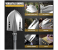 Survival Folding Shovel 20 PCS Multitool, 34.6'' Military Tactical Collapsible Shovel Heavy Duty, High Carbon Steel Entrenching Tool Portable Spade for Camping Hiking 6 in KSA