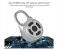 Bluetooth Padlock, Universal Safe Mini Wireless Metal Electronic Keyless Padlock Lock APP Control Password for Luggage Doors Cabinets 5 in UAE