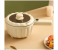 High Quality Multifunction Electric Cooker Pan Hot Pot Non-Stick 2L Portable Multicooker for Home Travel, with Steamer, for Steak, Soup 10 in UAE