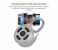 Bluetooth Padlock, Universal Safe Mini Wireless Metal Electronic Keyless Padlock Lock APP Control Password for Luggage Doors Cabinets 3 in UAE