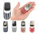 Super Small Mini Mobile phone, 2G GSM Dual SIM Bluetooth Handset, 0.66 Inch Low Radiation Unlocked phone Wireless BT Cellphone 3 in KSA