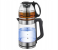 Classy TouchTransparent Glass Kettle 2L Double Pot Tea Pot With filter Electric Kettle with 0.8L Steam Tea Pot, 2 in 1 Multifunctional Electric Kettle 2L 1 in UAE