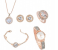 Jongo 1 pcs watch with rhinestone decor and 5 piece jewellery set 4 in UAE