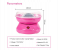 DLC Home Decoration Birthday Party Candy Floss Machine Fully Automatic Marshmallow Machine Cotton Candy Maker For Family Party 5 in KSA