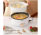 Galaxy Electric Hot Pot 4L Hot Pot Ramen Cooker with Overheat Protection Double Layer Portable Multifunctional Small Electric Cooker with Steaming Rack, 3 Levels Power, Lid for Noodles Soup Dorm Office Family 2 in UAE