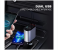 4 in 1 Retractable Car Charger 120W 4 in 1 Car Charger Adapter with Retractable Cables and Voltage DisplayWith USB/USB-C/Lightning Ports Compatible with i-Phone, Android, Samsung Galaxy,Apple - P001 3 in KSA
