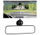 AUKEPO 9.8'' Car Rear View Mirror with Suction Cup, Anti Glare Adjustable Auto Interior Rearview Mirror, HD Thickened Vehicle Inside Mirror Reduce Blind Spots, Universal for Marine, Truck, SUV (Black) 2 in KSA