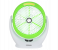 Olsenmark OMF1874 6-Inch Rechargeable Mini Fan With COB Light And 3 Wind Speed - White And Green 1 in KSA