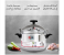  MACEST 5L Aluminum Pressure Cooker- Equipped with Multi-Safety Device and Unique Pressure Indicator| Durable Aluminum Alloy Construction with Firm Handles| Compatible with Gas, Silver 3 in KSA