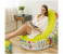 Lounger Chair With Included Foot Rest Pouffe Table Stool, Portable Inflatable Sofa Chair with Footrest Stool 6 in KSA