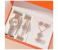 Jongo 1 pcs watch with rhinestone decor and 5 piece jewellery set 1 in UAE