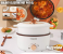 Galaxy Electric Hot Pot 4L Hot Pot Ramen Cooker with Overheat Protection Double Layer Portable Multifunctional Small Electric Cooker with Steaming Rack, 3 Levels Power, Lid for Noodles Soup Dorm Office Family 1 in UAE
