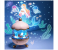 Kids Night Projector Lamp with Music Starry Sky Projection Small Night Light with Bluetooth Audio 2 in UAE