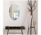 Oval shape adhesive mirror sticker for wall on tiles bathroom bedroom living room unbreakable plastic wall mirror 3 in KSA