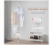 360 Rotate SIBY 4Tier Adjustable Floor to Ceiling Clothes Drying Rack | Versatile Standing Laundry Organizer with 4 Branches for Hanging Suits | Stainless Steel Multi-Layer Coat Hanger for Indoor Use 4 in UAE