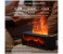 Fireplace Essential Oil Diffuser, Aromatherapy Diffuser, 150ml Ultrasonic Cool Mist Humidifier, 7 Colors Firelight Flame Diffuser with Remote, Waterless Auto-Off & Timer for Home Office 5 in KSA