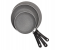 Delcasa DC2286 3 Piece Fry Pan Set - Maroon 2 in UAE