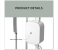 Instant Heater Shower Hot Water Heater with Digital Display 110V Hot Water Heater Tankless Waterproof Eliminate Time for Hot Water Shelf Wall 6 in UAE