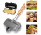 Double Sided Frying Pan, Sandwich Baking Pan Sandwich Maker Aluminum Flip Top Pan Nonstick Double Sided Skillet for Breakfast Pancakes 1 in KSA