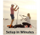 Jazzminton Sport Paddle Game with Net Indoor & Outdoor, Without Limits Pickleball Practice Board Badminton & Tennis with a Whole New Approach - Fun Games for Kids & Adults 8 in UAE