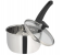 Delcasa DC2139 Aluminium Sauce Pan with Glass Lid 18cm - Silver 2 in UAE