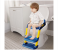 Anti-Slip Grip Sturdy Bathroom Western Toilet 2 Step Potty Stool Trainer for Boys & Girls with Safety Handles Splash Guard & Soft Seat Fits All Standard Size Toilet 1 in UAE