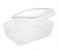 Delcasa DC1429 Brs Rectangular Glass Airtight Container 1 Liter - Clear 2 in UAE
