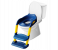 Anti-Slip Grip Sturdy Bathroom Western Toilet 2 Step Potty Stool Trainer for Boys & Girls with Safety Handles Splash Guard & Soft Seat Fits All Standard Size Toilet 2 in UAE