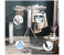Portable Clothes Drying Rack Laundry Rack Tripod Folding Space Saving Laundry Drying Rack Collapsible with Wheel 360° Rotation, Expandable 16 Aluminum Dry Rods 2 in KSA