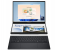 Asus UX8406CA-OLED7 Zenbook Duo Intel Core Ultra 7 255H 32GB RAM 1TB SSD 14 inch 3K OLED Touch Screen Intel Arc Graphics Windows 11 Home English - Arabic Keyboard - Gray 1 in UAE