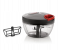 Delcasa DC3142 3 Stainless Steel Blade Smart Pull Chopper - Grey And Red 1 in UAE