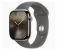 Apple Watch Series 10 GPS And Cellular 46mm With Case And Stone Grey Sport Band - Natural Titanium 1 in UAE
