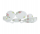Delcasa DC3383 40 Piece Opalware Dinner Set - White 1 in UAE