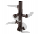 Delcasa DC2799 6 Blade Smart Pull Chopper with Paddle - Black And Red 2 in UAE