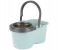 Delcasa DC3453 11L Spin Easy Mop Easy And Bucket Stainless Steel Drum - Blue 2 in UAE