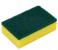 Delcasa DC2995 Sponge Scrubber Pack of 10 - Green And Yellow 2 in UAE