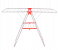 Delcasa DC3208 Hang Ease Cloth Dryer Stand - Silver And Red 2 in UAE