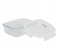 Delcasa DC3312 Square Airtight Glass Container with Lid 1540 ML - Clear 2 in UAE