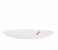 Delcasa DC3296 Opalware Flat Plate 10.5 Inch - White 2 in UAE