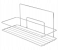 Delcasa DC2628 Wall Mounted Shower Rack for Bathroom Decor Accents - Silver 1 in UAE
