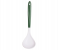 Delcasa DC3431 9 Inch Melamineware Soup Serving Spoon - White And Green 2 in UAE