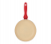 Delcasa DC3409 20 Cm Non Stick Frypan Strong Aluminum Body With Marble Coating And Heat Resistant Bakelite Handle - White And Red 2 in KSA