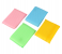 Delcasa DC3027 Scouring Scrubber Premium Quality Polyester Sponge Pack Of 4 - Multi Color 2 in UAE
