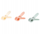 Delcasa DC3064 16 Piece Plastic Clothes Clip Set - Multicolor 2 in UAE