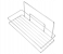 Delcasa DC2628 Wall Mounted Shower Rack for Bathroom Decor Accents - Silver 2 in UAE