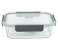 Delcasa DC3243 Rectangle Airtight Container With A Lid 1520 ML - Grey 2 in UAE